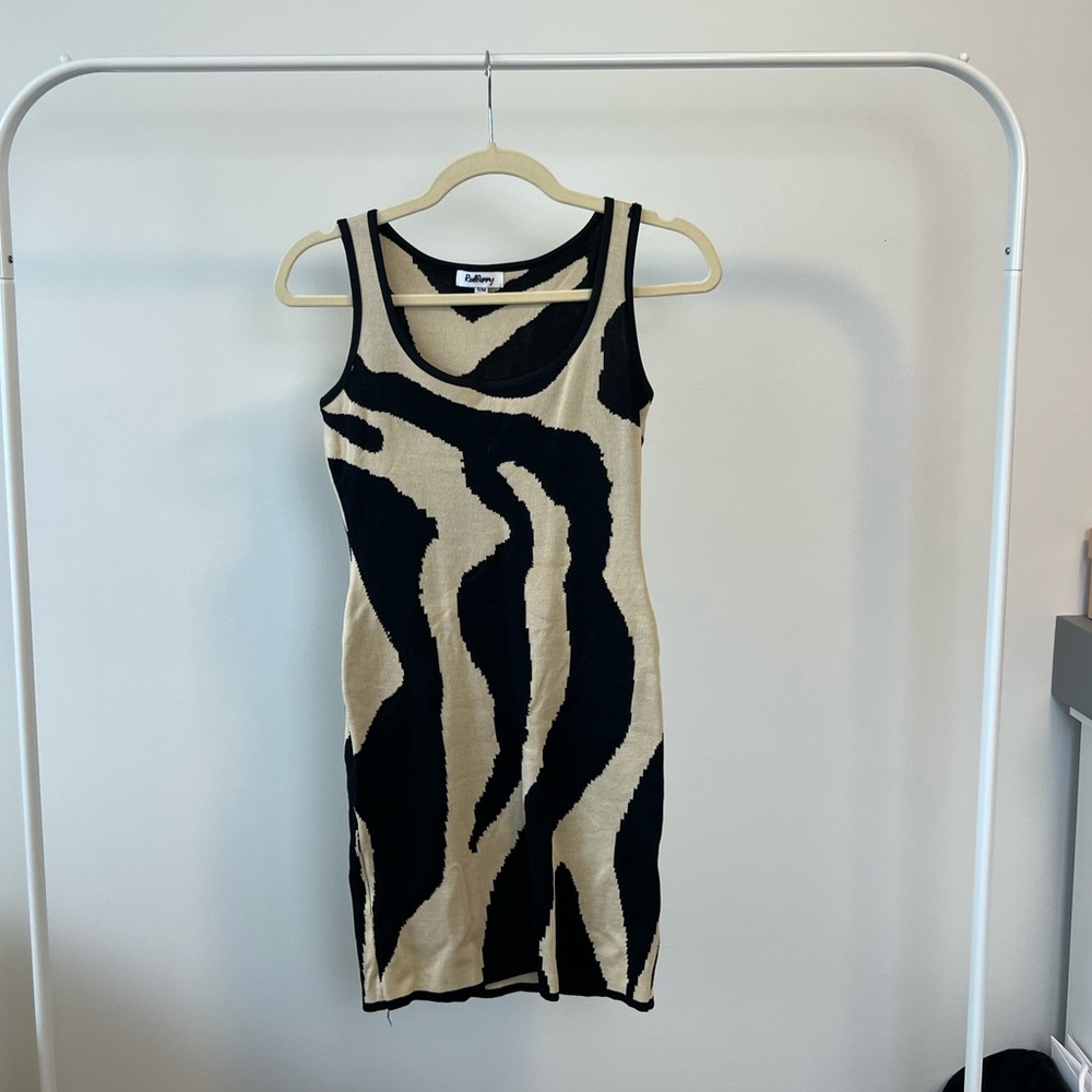 Charcoal Clothing Knit Bodycon dress
